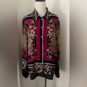 Joseph Ribkoff floral print blouse
